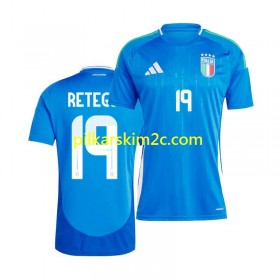 Koszulka Włochy Mateo Retegui 19 Główna 2024 Koszulki Piłkarskie